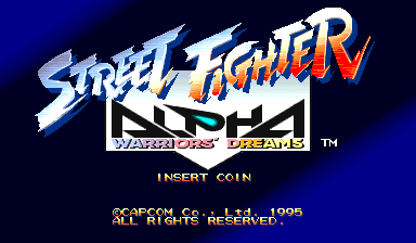 Street Fighter Alpha: Warriors' Dreams (Euro 950727)